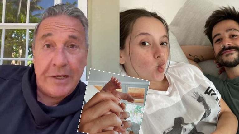 La felicidad de Ricardo Montaner por el nacimiento de Índigo: "Es una hermosa niña"