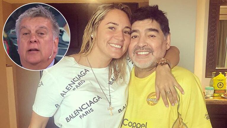 Rumor bomba de Luis Ventura: "Noche de sexo y lujuria para Diego Maradona y Rocío Oliva"