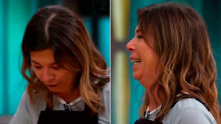 María O´Donnell se mostró muy emocionada al ser eliminada de MasterChef Celebrity 2