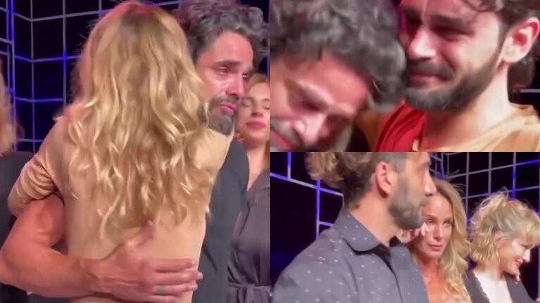 El llanto desconsolado de Luciano Castro, Gonzalo Heredia y Sabrina Rojas en la despedida del galán de la obra: "Te queremos, gordo"