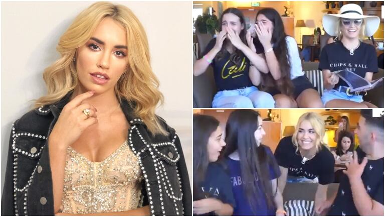 Lali Espósito sorprendió a sus fans en Israel