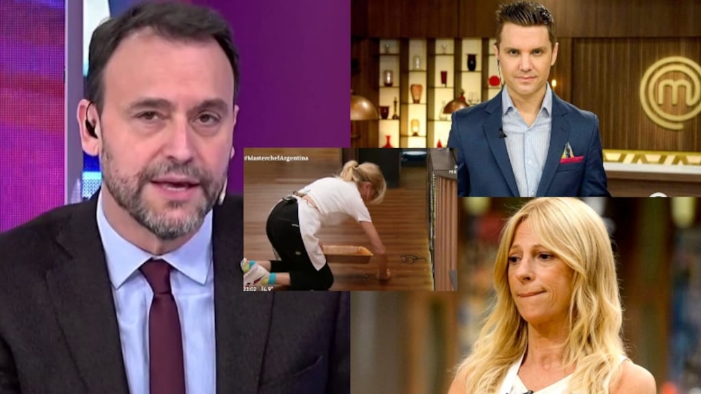 Pallares dio a conocer la frase que Del Moro le dijo a Fontán cuando se le cayó la comida al piso en Masterchef: "Pedí disculpas y si es necesario, llorá"