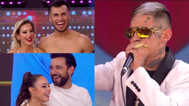 L-Gante debutó como el sexto jurado de ShowMatch: "¿No estaban vestidos de otra manera?”