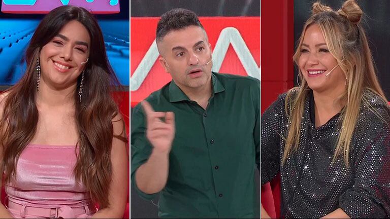 La irónica reacción de Ángel de Brito al ver la buena onda entre Karina la Princesita y Ángela Leiva