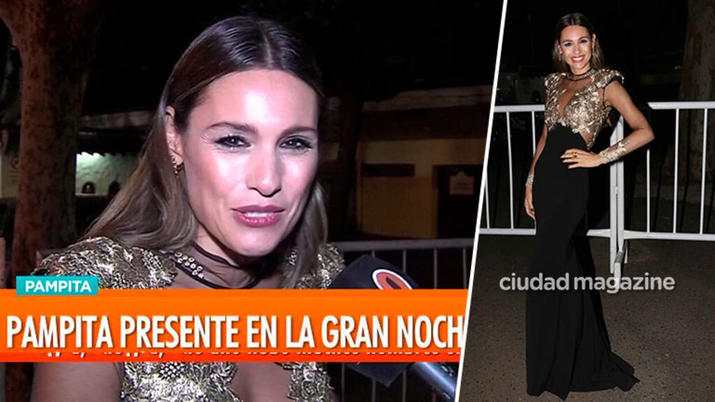 Pampita, pura honestidad sobre la gala de Gente: "En estos eventos no la paso bien porque me voy corriendo”