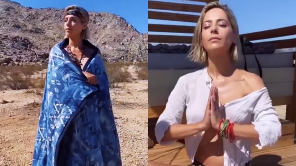 La particular meditación de Victoria Vannucci en el desierto: "Este escape tan curador rejuveneció mi alma"