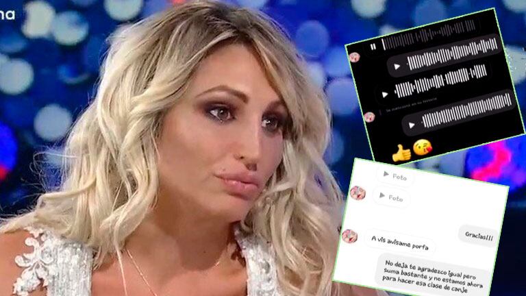 Aparecieron nuevos audios de Vicky Xipolitakis pidiendo canjes