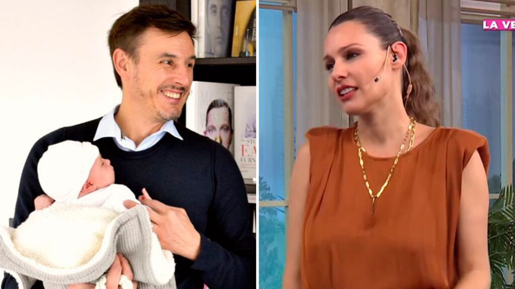 La graciosa chicana de Pampita a Roberto García Moritán por Ana, su beba