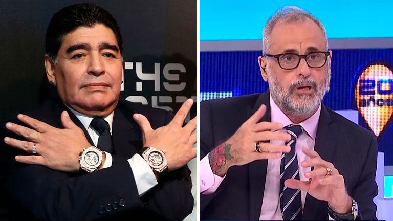 Jorge Rial reveló una anécdota inédita de su relación con Diego Maradona