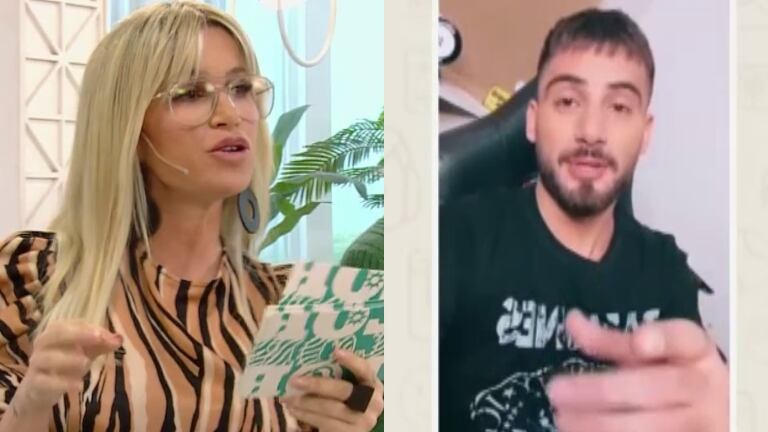 Flor Peña y un divertido comentario al ver el nuevo look de Nico Occhiato: "Hay que hacerle juicio al peluquero"