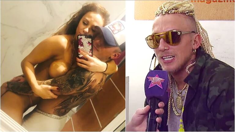 El sincericidio del Polaco al hablar de la foto ultra hot con Barby Silenzi
