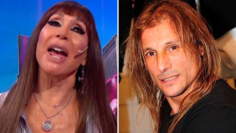 La fuerte réplica de Moria Casán contra Claudio Caniggia luego de que la tilde de "travesti"