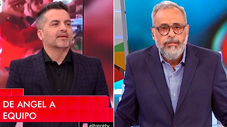 Ángel de Brito y su picante comentario para Jorge Rial: “Nosotros no miramos para abajo”