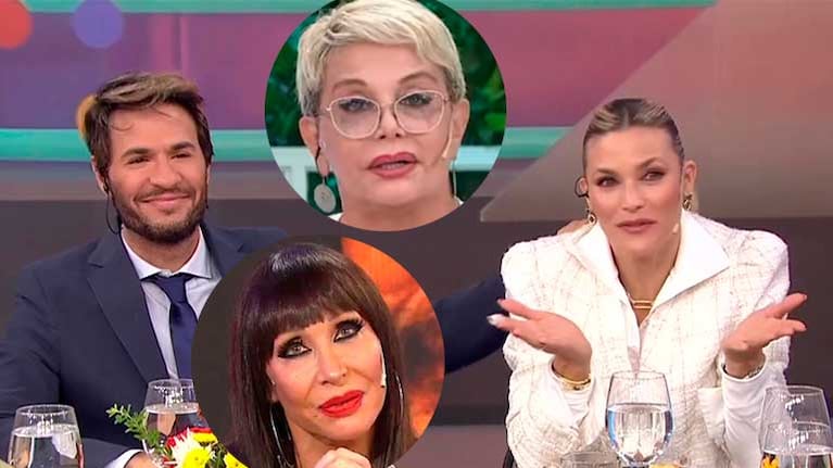 Tomi Dente y Pía Slapka cerraron La tarde del 9 a pura lágrima junto a Carmen Barbieri y Moria Casán