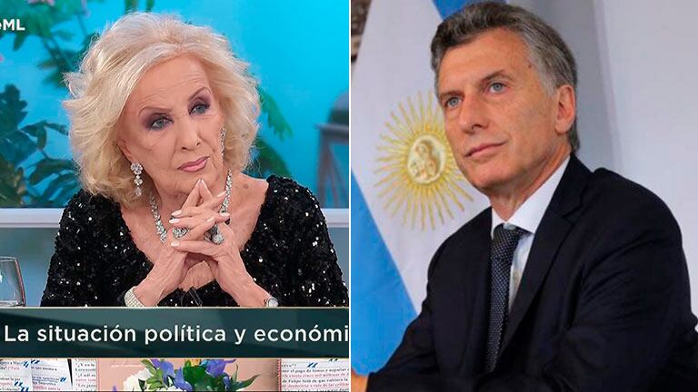 Mirtha Legrand, sobre Mauricio Macri: “Era un triunfador y se transformó en un fracasado”