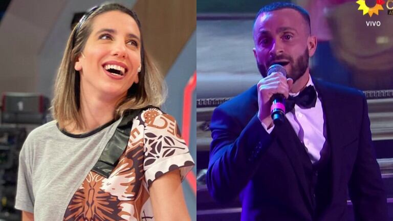 Cinthia Fernández disparó sin filtro al ver a Martín Baclini en Cantando 2020: "En las notas altas, le tira el bótox"