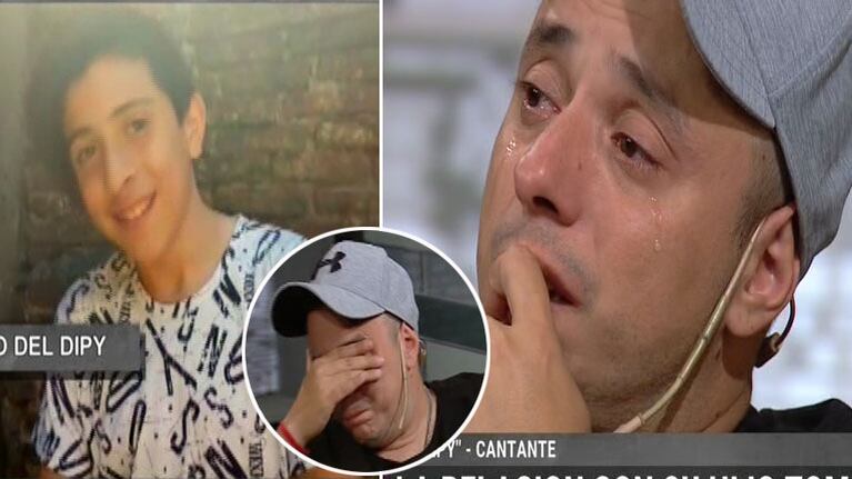 El Dipy admitió sus errores como padre y se quebró al ver el saludo de su hijo adolescente: "Perdoname por no haber estado el tiempo que necesitabas"