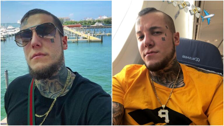 Alexander Caniggia mostró su nueva nariz tras operársela