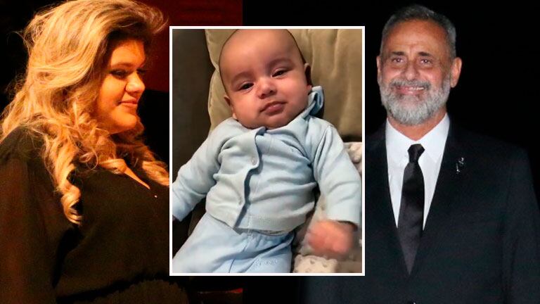Jorge Rial, súper feliz con el abuelazgo de Francesco Benicio