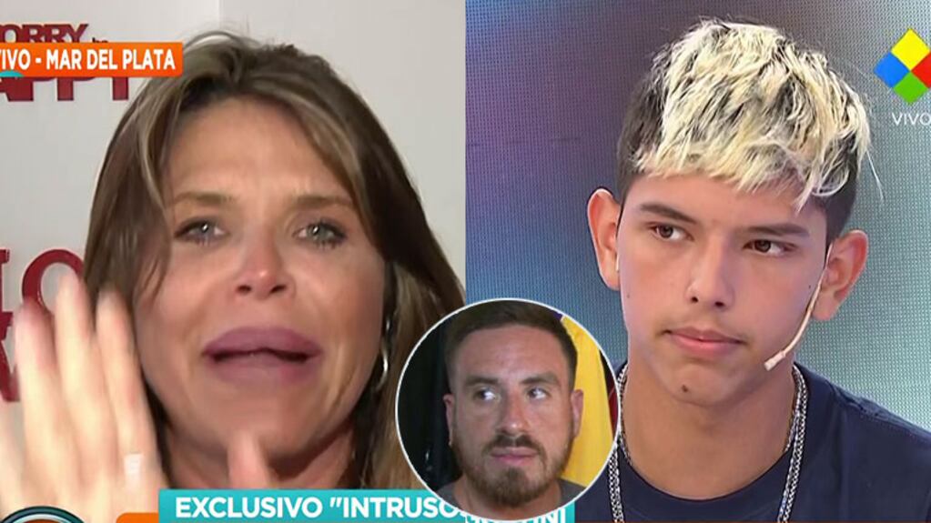 Nazarena Vélez y una llamativa interrupción a su hijo en Intrusos