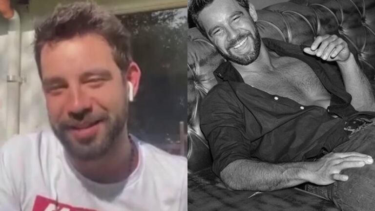 Agustín Sierra contó en Intrusos sobre cómo hizo sus videos súper hot: "Fueron en la casa de mi madre"