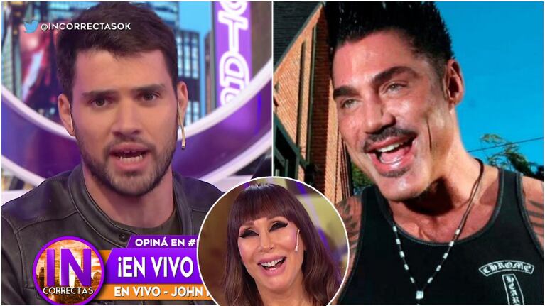 La divertida imitación que hizo John Fort, el sobrino de Ricardo Fort en Incorrectas
