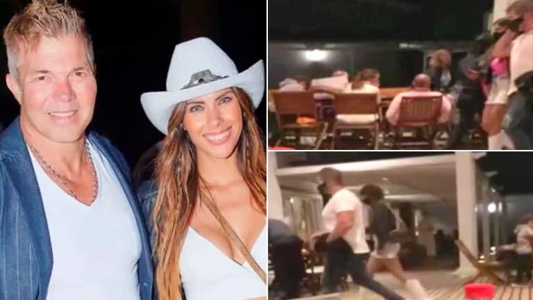 Descubrieron a Fernando Burlando y a Barby Franco juntos en Cariló
