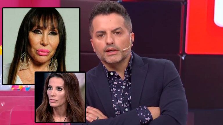 Ángel de Brito, enojado en LAM con Moria tras sus 'desubicados chistes' sobre Natacha Jaitt