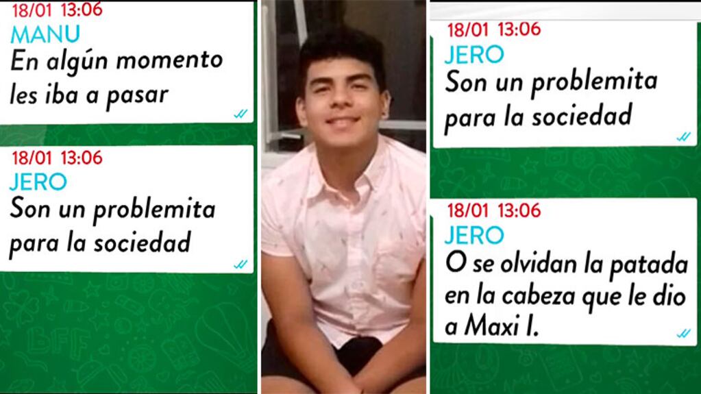 Nuevos chats tras el crimen de Fernando confirman la presencia del rugbier número 11