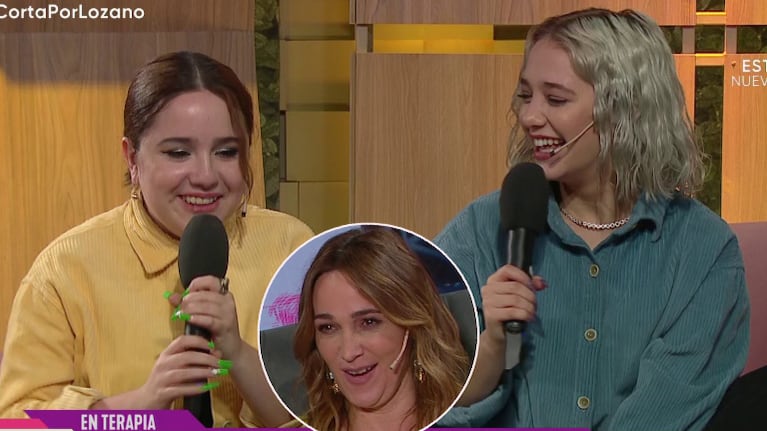 Ángela Torres y Ofelia Fernández confesaron en Cortá por Lozano que compartieron "un amor": "Yo tuve una historia y ella, diversión"