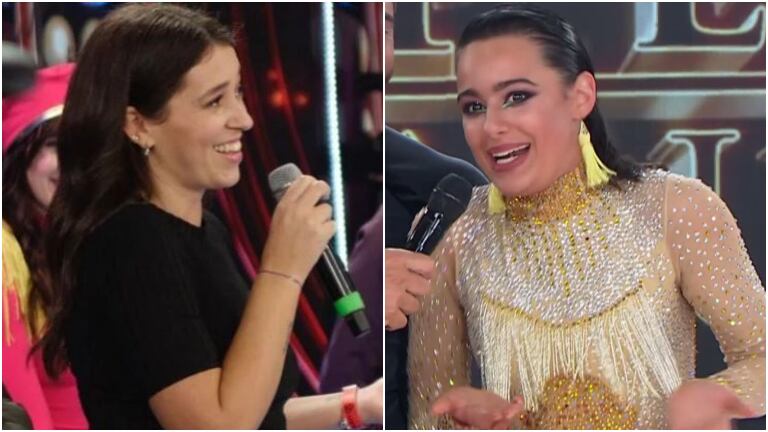 Flor Jazmín fue al frente con Leticia Siciliani en el Súper Bailando: "Podemos salir a tomar algo, si quiere"