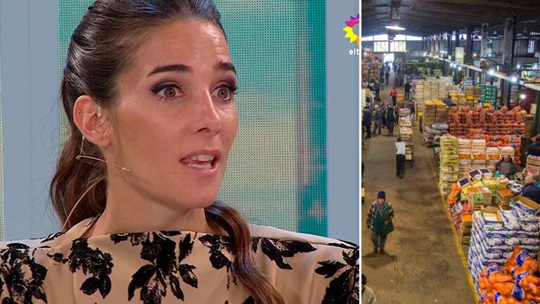 Juana Viale sorprendió al revelar que compra las frutas y verduras en el mercado central