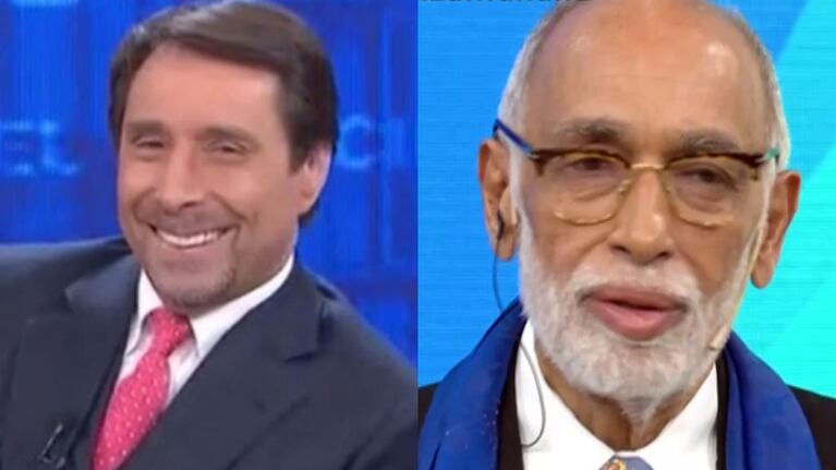Eduardo Feinmann recordó en vivo con el Negro Oro su tremenda pelea: "Casi nos agarramos a las trompadas"