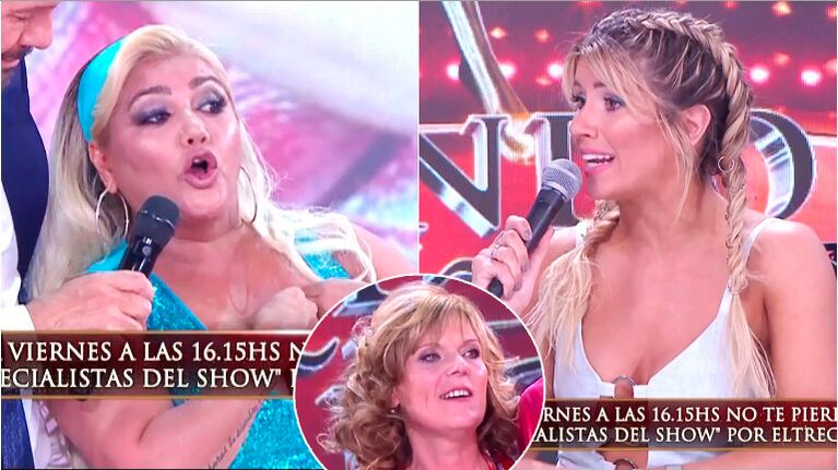 Fuerte cruce de La Bomba Tucumana con Laurita Fernández en Bailando 2018