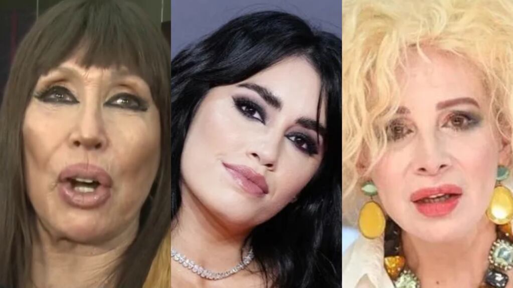 Moria Casán criticó a Nacha Guevara por su reclamo a Lali Espósito: "La que está grande es ella" 