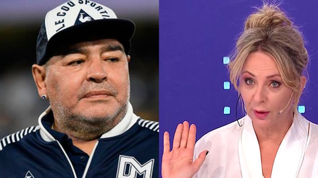 Evelyn Von Brocke crítica con Diego Maradona: "No me olvido cómo maltrató a su familia"