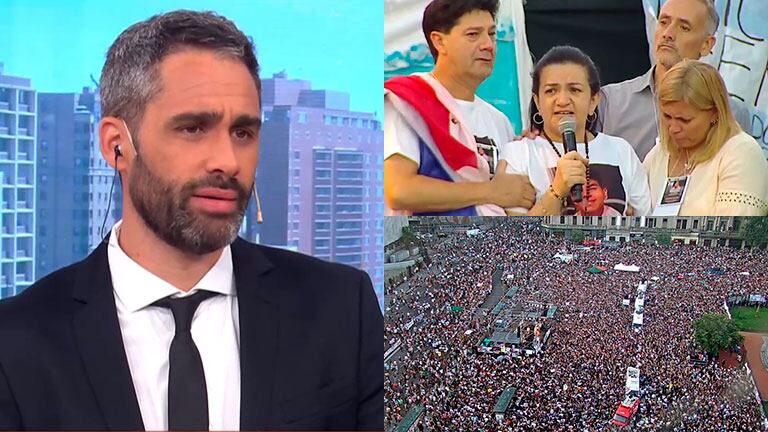 El Pollo Álvarez contó cómo fue asistir a la marcha por Fernando Báez Sosa