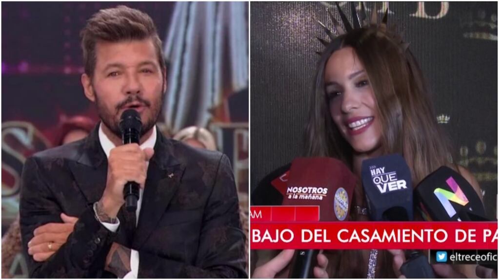 La reacción de Pampita luego de que Tinelli desistiera de ir a su casamiento