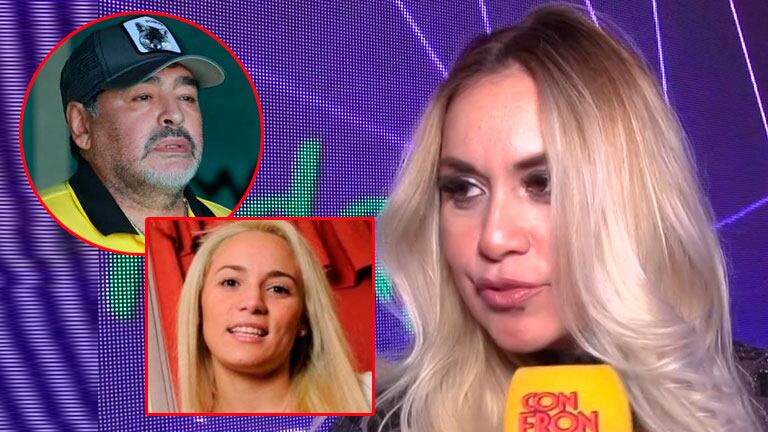 Verónica Ojeda contó en Confrontados si su fuerte pelea con Maradona en México fue por culpa de un mensaje de Rocío Oliva