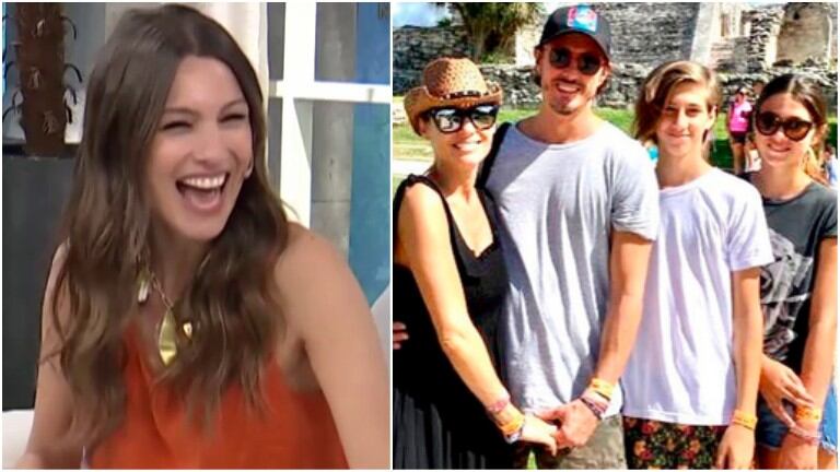 Pampita catalogó como un "desastre" su primera salida oficial con los hijos de Roberto García Moritán: "Era la presentación oficial y me la pasé durmiendo toda la película en el cine"