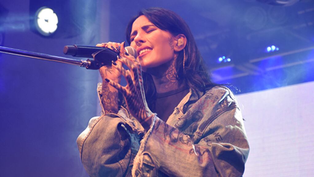 Así fue el espectacular show de Cande Tinelli en Mar del Plata