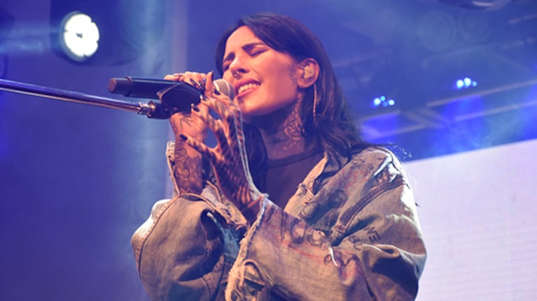 Así fue el espectacular show de Cande Tinelli en Mar del Plata