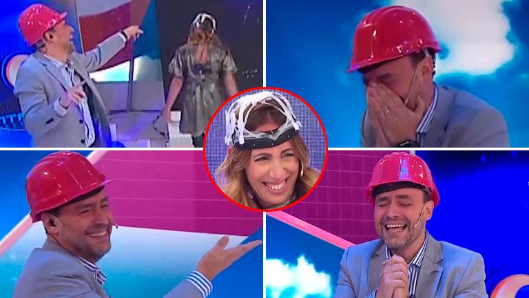 El ataque de risas de Adrián Pallares en vivo, tras un blooper de Paula Varela