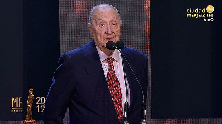 Premio Martín Fierro de Cable 2019 a la Trayectoria para el director de cámaras Edgardo Borda