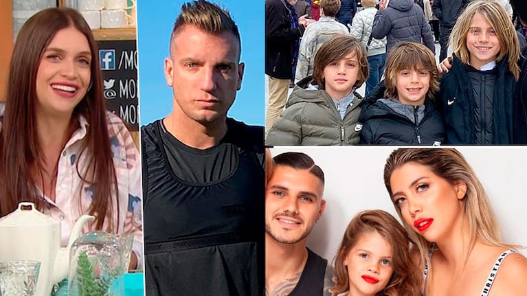 Zaira Nara contó en Morfi que un día Maxi López estuvo a cargo de Francesca, la hija de Wanda y Mauro Icardi