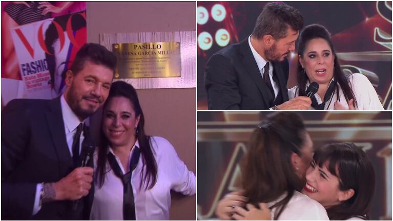Vanesa García Millán recibió un homenaje en ShowMatch por ser una de las primeras coachs del Bailando