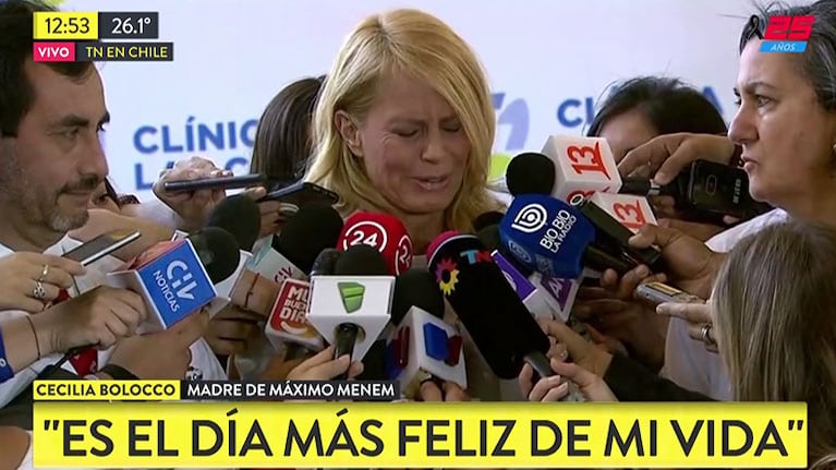 "¡Lo hice, no me morí!": la fuerte primera frase que dijo Máximo Menem al despertar de la operación