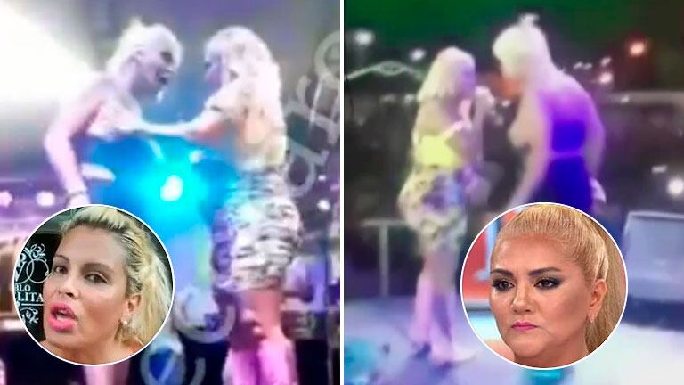 El tenso momento en que una mujer trans subió al escenario a increpar a Gladys la Bomba Tucumana