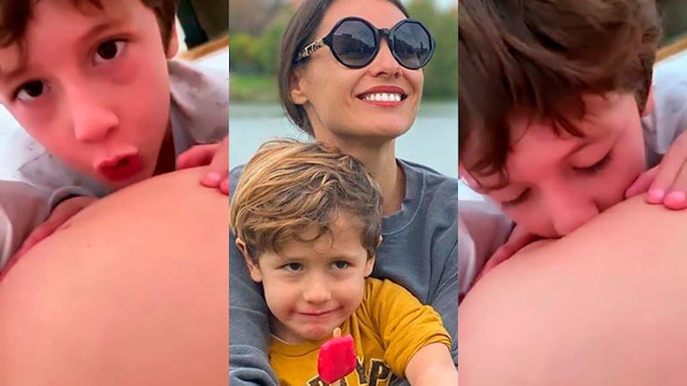 Pampita compartió un emocionante video de Benicio Vicuña