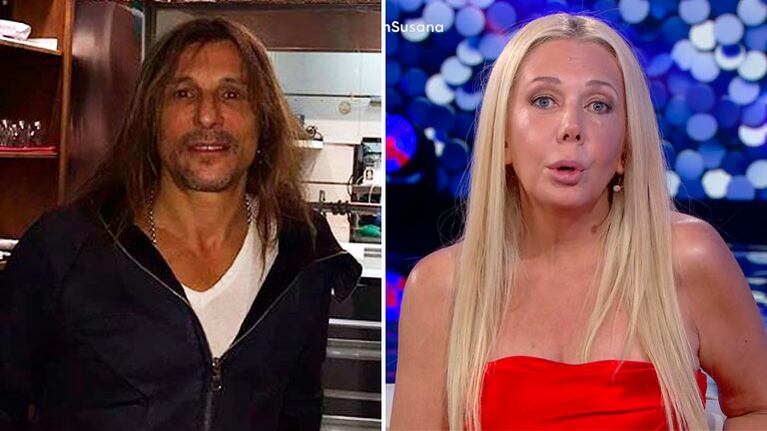 Filtraron un audio con un fuerte reproche de Claudio Caniggia a Mariana Nannis